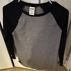 PINK VICTORIA SECRET Baseball Tee - Size S/P/CH